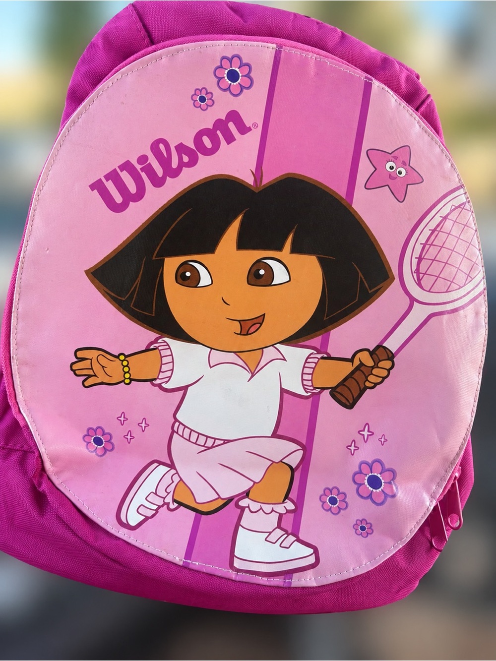 Wilson Pink Dora Kids Tennis Backpack